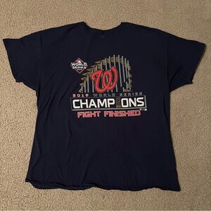 Washington Nationals 2019 World Series Champions shirt